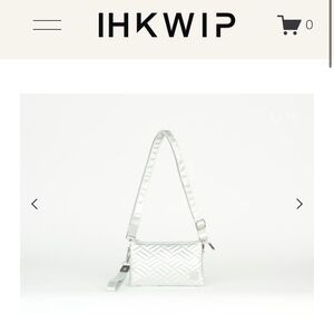 IHKWIP Quilted Crossbody with wristlet strap-NWT